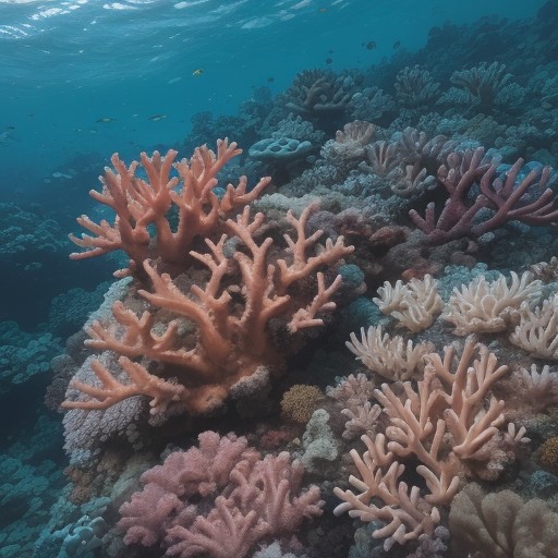 【海洋生態系】サンゴ礁の海での作法 | 生き物を守るための配慮と保護活動 をイメージした自然風景の写真