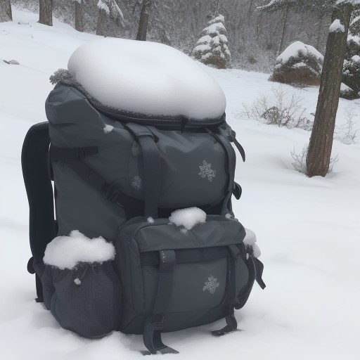 【防寒手袋】冬の山歩きで指先の冷えを防ぐ | 体温を保つ装備の選び方 をイメージした 冬、雪景色、山、ハイキング の写真
