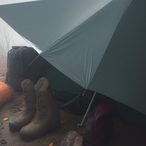 【雨の登山】天気予報で雨がわかった時に | 持っておきたい傘と装備品 をイメージした 秋、ハイキング の写真