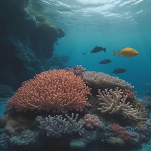 【水中生物】沖縄の海に住む魚たち | 生態系と生物多様性のつながり をイメージした自然風景の写真