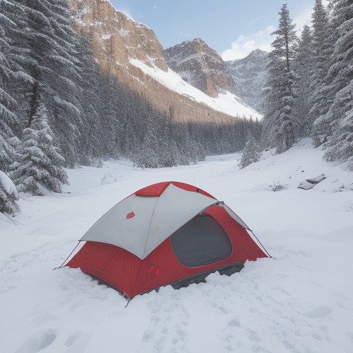 【気候変動】山の雪解けと天候の変化 | 登山ルート選びの注意点と対策 をイメージした 雪景色、雪景色、冬、ハイキング、山、登山道 の写真