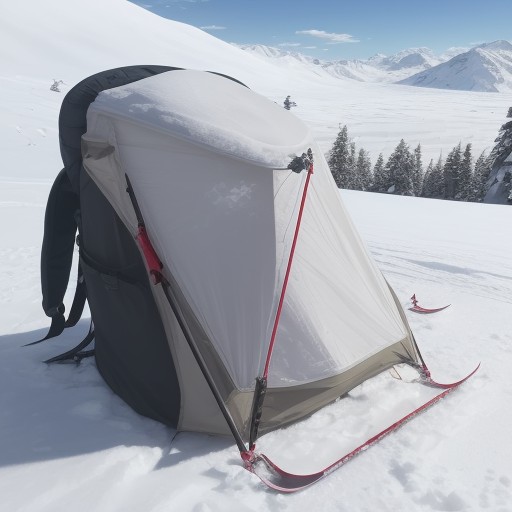 【スキー】スピードに乗る滑り方 | 雪山の斜面を駆け降りる体験 をイメージした 冬、雪景色 の写真
