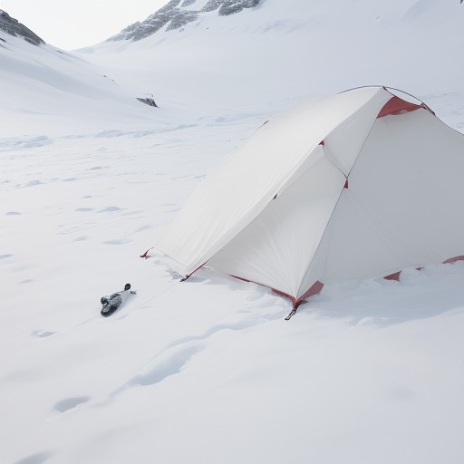 【防寒対策】冬の登山で体温を守る | 重ね着と装備の組み合わせ をイメージした 冬、雪景色、山 の写真