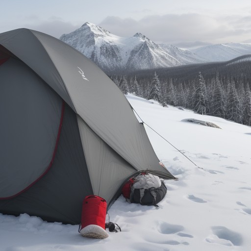 【雪山登山】体温を維持する服装の選び方 | 寒冷症を防ぐための装備 をイメージした 冬、雪景色、山 の写真