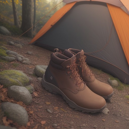 【登山靴】耐久性を維持する歩き方のコツ | 岩場や砂利道での足運び をイメージした 秋、ハイキング の写真