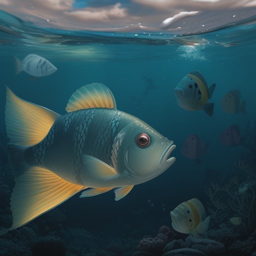 【水生生物】川辺で見かける魚の浮き沈み | 密度と浮力がもたらす仕組み をイメージした 夏 の写真