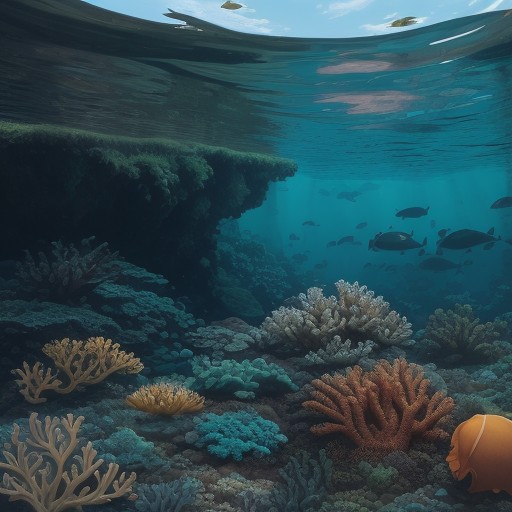【海洋生物】熱帯の海に住む生き物 | 図鑑でまとめた種類と特徴 をイメージした自然風景の写真