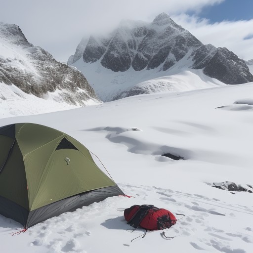 【遭難防止】登山の準備と非常食の選び方 | 冬の雪山へ行くための装備品 をイメージした 冬、山、雪景色、山 の写真