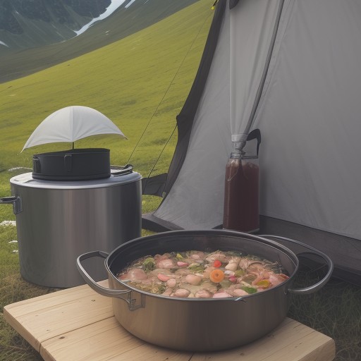 【キャンプ飯】季節の食材を使い分ける料理 | 時期別のメニュープラン をイメージした 春、夏、冬 の写真
