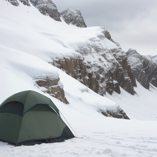 【スキー】冬の雪山の斜面を滑り降りる | 山での道具と準備 をイメージした 冬、雪景色、山、雪景色 の写真