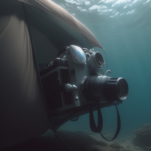 【水中カメラ】耐圧性能と防水機能 | 海の中の様子を写真に収める をイメージした自然風景の写真