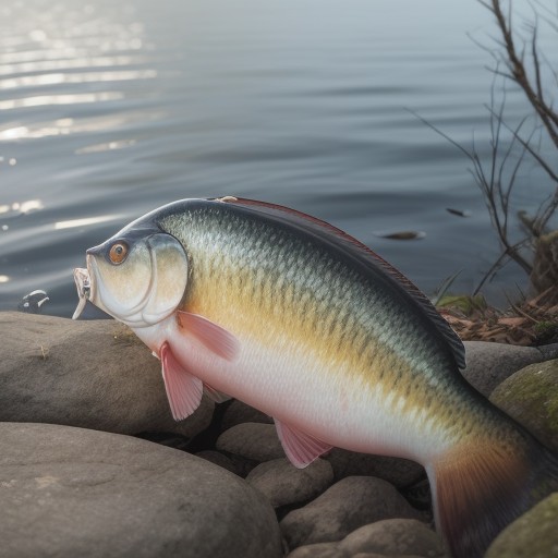 【釣りポイント】湖で狙う魚種 | 秋のバスが溜まる場所と仕掛けの選び方 をイメージした 秋、冬、湖 の写真