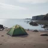 【潮時間管理アプリ】海へ出る時間を計算する | 計画の効率を上げるコツ をイメージした 広角の風景 の写真