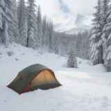 【サーマルウェア】冬の登山で体温を調節する | 保温性の選び方 をイメージした 広角の風景、山、冬 の写真