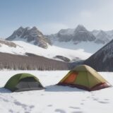 【雪山防寒】冬の登山の服装 | 保温性を高めて体温を維持する重ね着方法 をイメージした 広角の風景、山、冬、ハイキング、冬 の写真