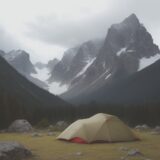【降水確率】山域の雨量をチェックして | 夏山のゲリラ豪雨に備える をイメージした 広角の風景、山、山、夏 の写真