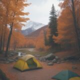 【登山ルート】天候に合わせて使い分ける | 秋の山歩きと安全確保のポイント をイメージした 広角の風景、ハイキング、ハイキング、秋 の写真
