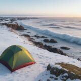 【海の天気予報】波高と風向きの読み方 | 冬の海へ出る前の準備 をイメージした 広角の風景、冬 の写真