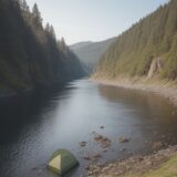 【釣り】川や海で狙う魚の種類と仕掛け | そのまま使える釣りの方法 をイメージした 広角の風景、川 の写真