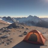 【山の気温変化】山頂の気圧と温度 | 標高で変わる秋の風の流れ をイメージした 広角の風景、山、秋 の写真