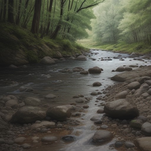 【水温】夏に上がる川の気温 | 川の生態系と生き物の集まる場所 をイメージした 広角の風景、夏、川、川 の写真