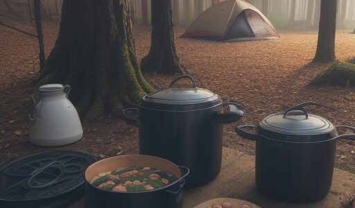【キャンプ用鍋】秋の森でスープを作る | 用途別の道具選び