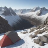 【山頂到達】高度が上がるにつれて変わる景色 | 息を切らさない歩き方のコツ をイメージした 広角の風景、ハイキング の写真