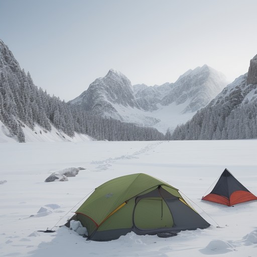 【登山安全装備】冬山の遭難を防ぐ道具 | 緊急時に備える持ち物リスト をイメージした 広角の風景、山、山、冬 の写真