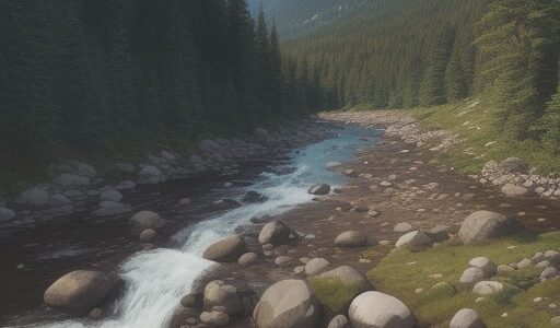 【渓流】水の音だけが聞こえる場所 | 森の中を歩いて見つけた休憩場所