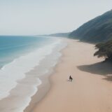 【サーフィン】夏の海に合わせたボード選び | 波に乗るための準備とコツ をイメージした 広角の風景、夏 の写真