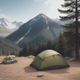 【クールウェア】夏の登山で使う服装 | 汗を逃がして体温を下げる方法 をイメージした 広角の風景、ハイキング、夏 の写真