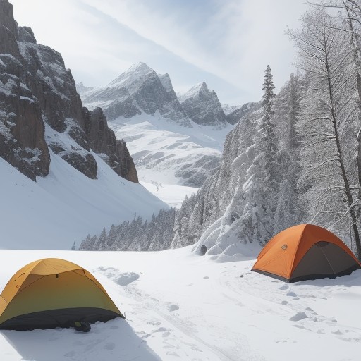 【安全装備】冬の登山に備えるヘルメット選び | 岩場を歩くための準備リスト をイメージした 広角の風景、山、冬 の写真