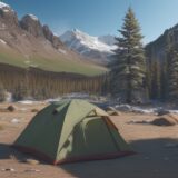 【地形認識】地図から標高の変化を読み取る | 山の形と実際の景色を合わせる をイメージした 広角の風景 の写真