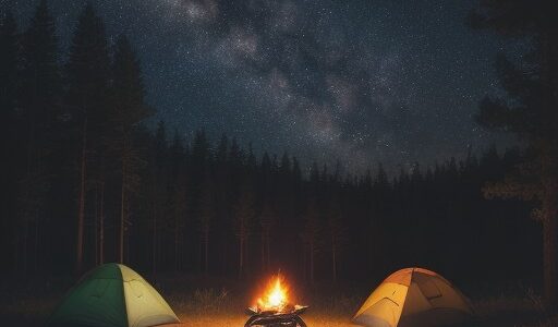 【キャンプ用品】焚き火の持ち物リスト | 星空の下で火を囲む時間