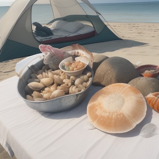 【食用貝】夏の海辺で集める種類 | 安全に食べるための見分け方と注意点 をイメージした 夏 の写真
