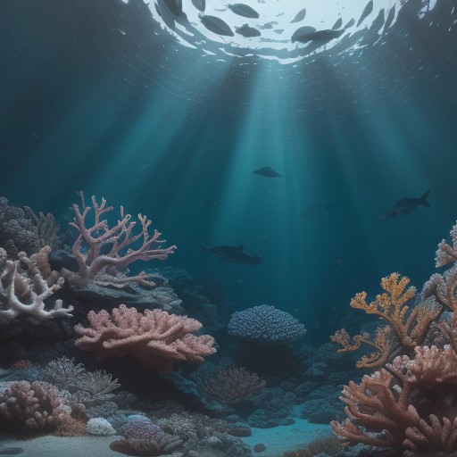 【海水魚】サンゴ礁の岩場に集まる姿 | 生存をかけた餌の取り合い をイメージした自然風景の写真