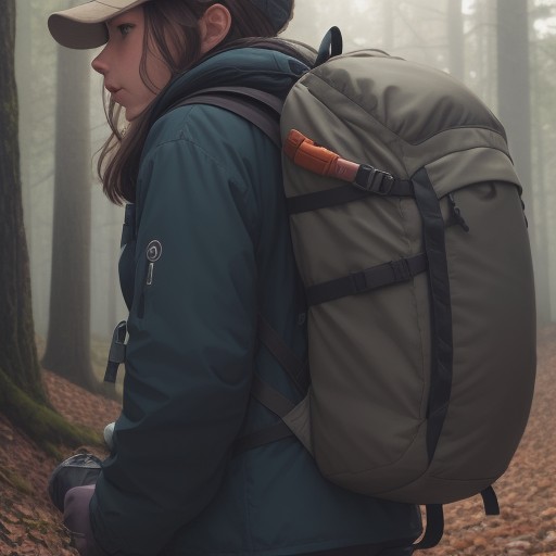 【バックパック】荷物の整理術 | 秋の登山道で役立つ詰め方 をイメージした 秋、ハイキング の写真