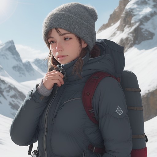 【防寒ウェア】冬の登山で体温を保つ | 重ね着の組み合わせと選び方 をイメージした 冬、山 の写真