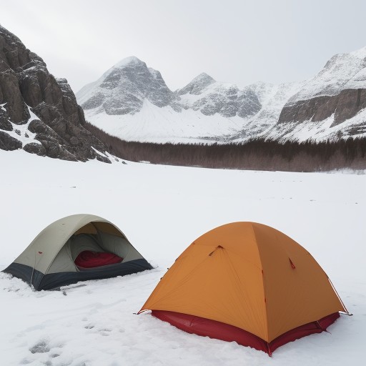 【防寒着】登山の服装で体温を維持する方法 | 寒さ対策に役立つ選び方のコツと注意点 をイメージした 冬、山 の写真