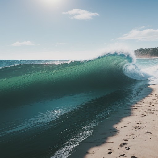 【サーフィン】夏の海で波に乗る体験 | ボードの選び方と準備の手順 をイメージした 夏 の写真