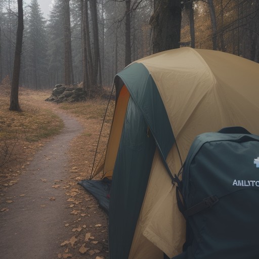【登山安全】地図と装備の揃え方 | 秋の山歩きの準備と持ち物リスト をイメージした 秋、ハイキング の写真