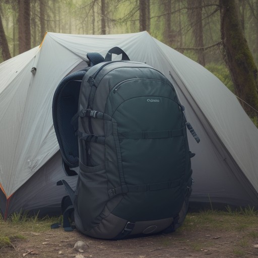 【バックパック】旅行の荷物を整理するコツ | 森や川を歩く旅に備える道具 をイメージした自然風景の写真