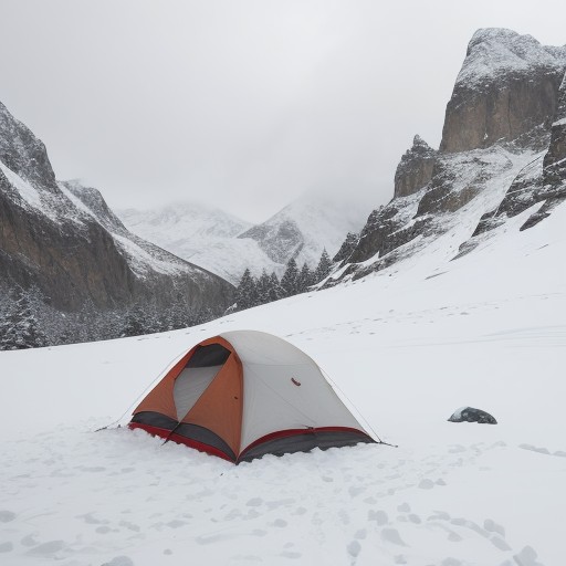 【天気予報】雪の積もる量でルートを判断する | 登山の計画を立てる をイメージした 雪景色、冬、山、雪景色 の写真