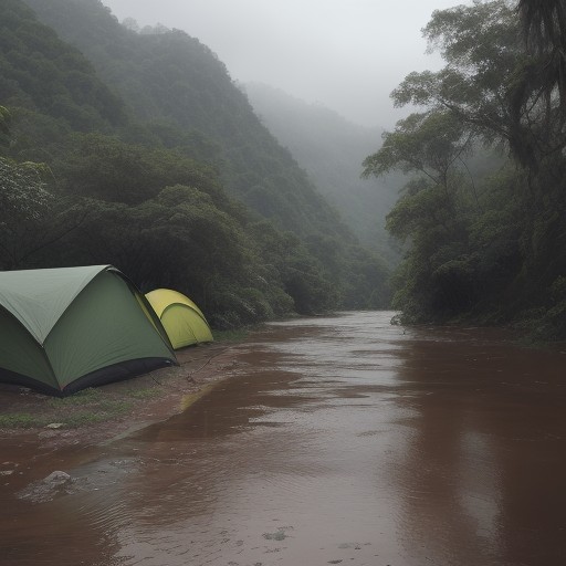 【雨量計】川の降水確率を確認する | 水位の変化を調べて釣りに出かける をイメージした 川 の写真