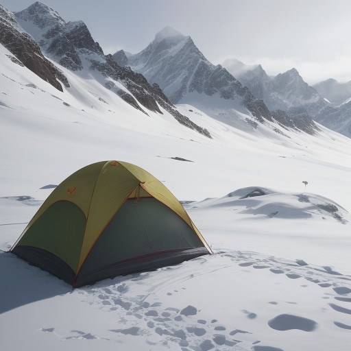 【気温予測】冬山の天気をチェックする方法 | 登山計画を立てる際のポイント をイメージした 冬、雪景色、山 の写真