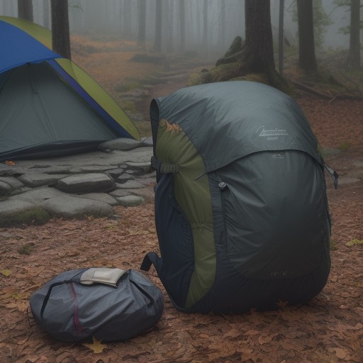 【防水ジャケット】雨の中を歩く登山道 | 撥水性能で選ぶ装備の選び方 をイメージした 秋、ハイキング の写真