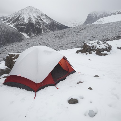 【登山装備】冬の山登りで体温を逃がさない方法 | 重ね着の組み合わせ方 をイメージした 冬、雪景色、山 の写真