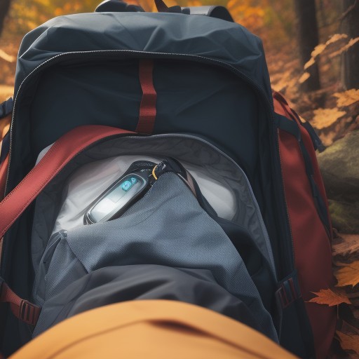 【バックパック】荷物の整理術 | 秋の登山道で役立つ詰め方 をイメージした 秋、ハイキング の写真