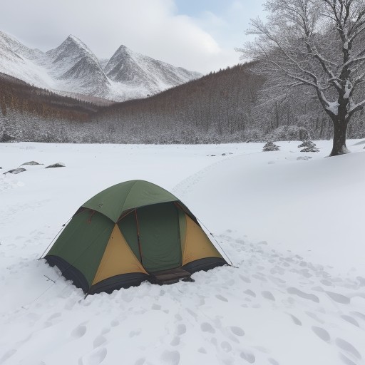 【山小屋】営業期間の目安 | 秋から冬にかけてのクローズ時期について をイメージした 秋、冬、雪景色、山、ハイキング の写真