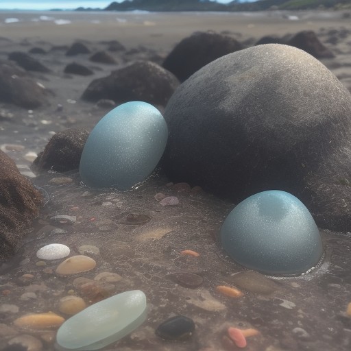【海洋生物の保護】海岸で取り組むゴミ拾い | 生き物を守るための注意点 をイメージした自然風景の写真